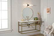 Kichler 55075BK Two Light Bath, Black (6)