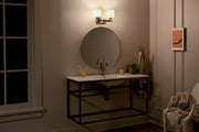 Kichler 55001CPZ Two Light Bath, Champagne Bronze (6)