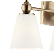 Kichler 55092CPZ Three Light Bath, Champagne Bronze (4)