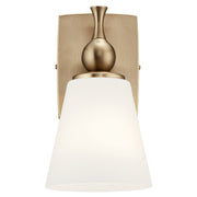 Kichler 55090CPZ One Light Wall Sconce, Champagne Bronze (2)