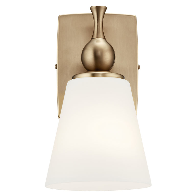 Kichler 55090CPZ One Light Wall Sconce, Champagne Bronze (2)