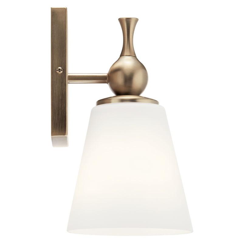 Kichler 55090CPZ One Light Wall Sconce, Champagne Bronze (3)