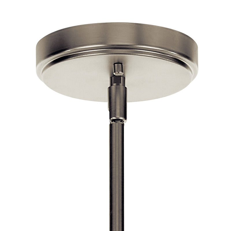 Kichler 52398NI Five Light Chandelier, Nickel Textured (3)