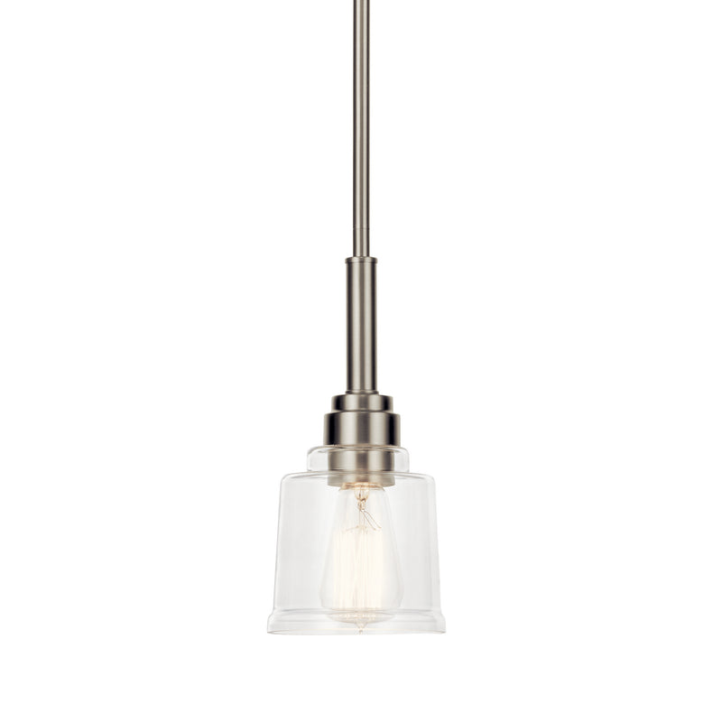 Kichler 52399NI One Light Mini Pendant, Nickel Textured (2)