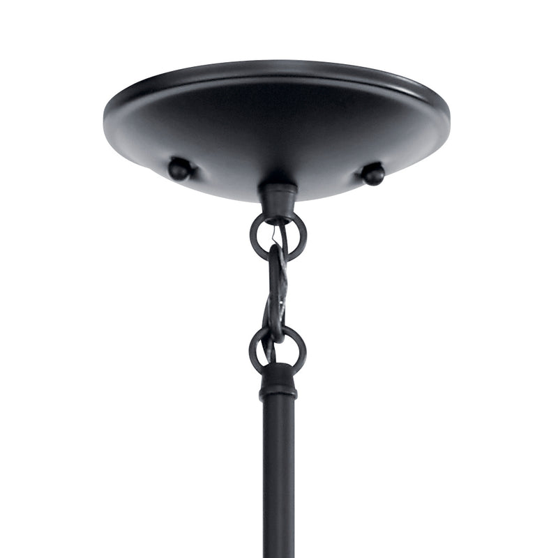 Kichler 43672BK Nine Light Chandelier, Black (3)