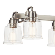 Kichler 52400NI Eight Light Linear Chandelier, Nickel Textured (5)