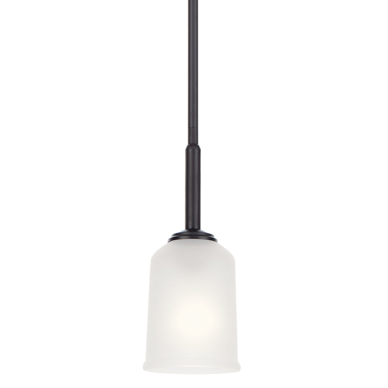 Kichler 43674BK One Light Mini Pendant, Black (2)
