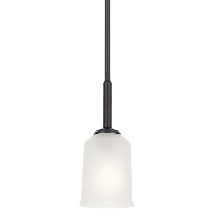 Kichler 43674BK One Light Mini Pendant, Black (2)