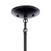 Kichler 43674BK One Light Mini Pendant, Black (3)