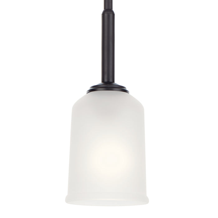 Kichler 43674BK One Light Mini Pendant, Black (4)