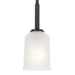 Kichler 43674BK One Light Mini Pendant, Black (4)
