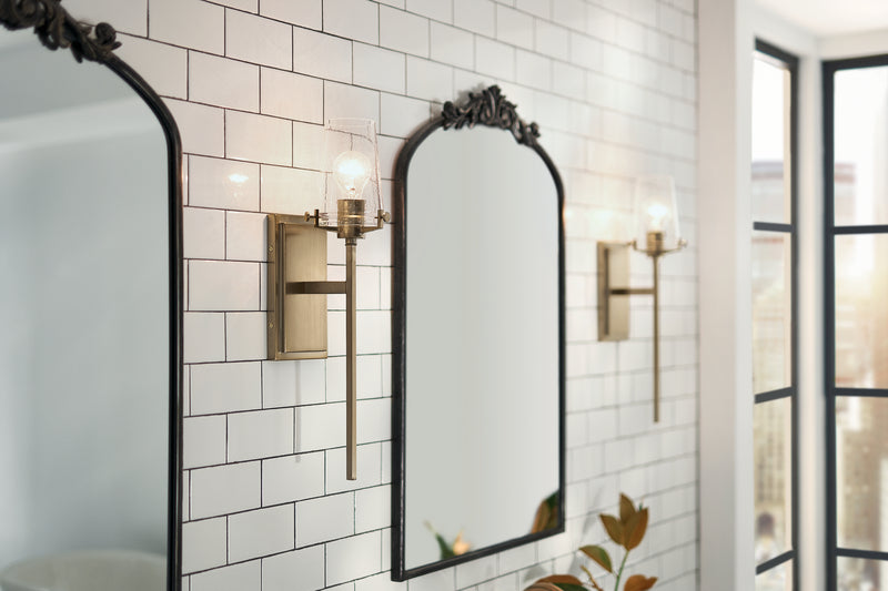 Kichler 45295CPZ One Light Wall Sconce, Champagne Bronze (5)