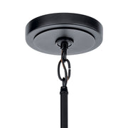 Kichler 52402BK Three Light Chandelier, Black (3)