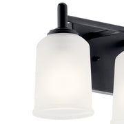 Kichler 45574BK Three Light Bath, Black (2)