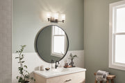 Kichler 45574BK Three Light Bath, Black (4)
