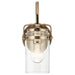 Kichler 45576CPZ Brinley One Light Wall Sconce, Champagne Bronze Alternate Image.jpg