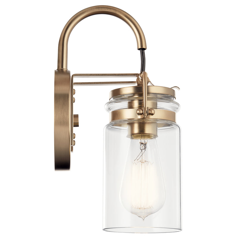 Kichler 45576CPZ One Light Wall Sconce, Champagne Bronze (3)