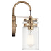 Kichler 45576CPZ Brinley One Light Wall Sconce, Champagne Bronze Alternate Image 2.jpg