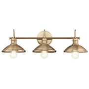 Kichler 45945CPZ Three Light Bath, Champagne Bronze (2)