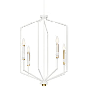 Kichler 52351WH Four Light Foyer Pendant, White (2)