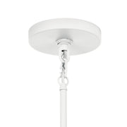 Kichler 52351WH Four Light Foyer Pendant, White (3)
