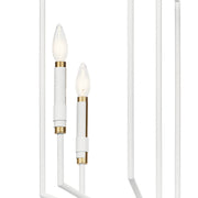 Kichler 52351WH Four Light Foyer Pendant, White (4)