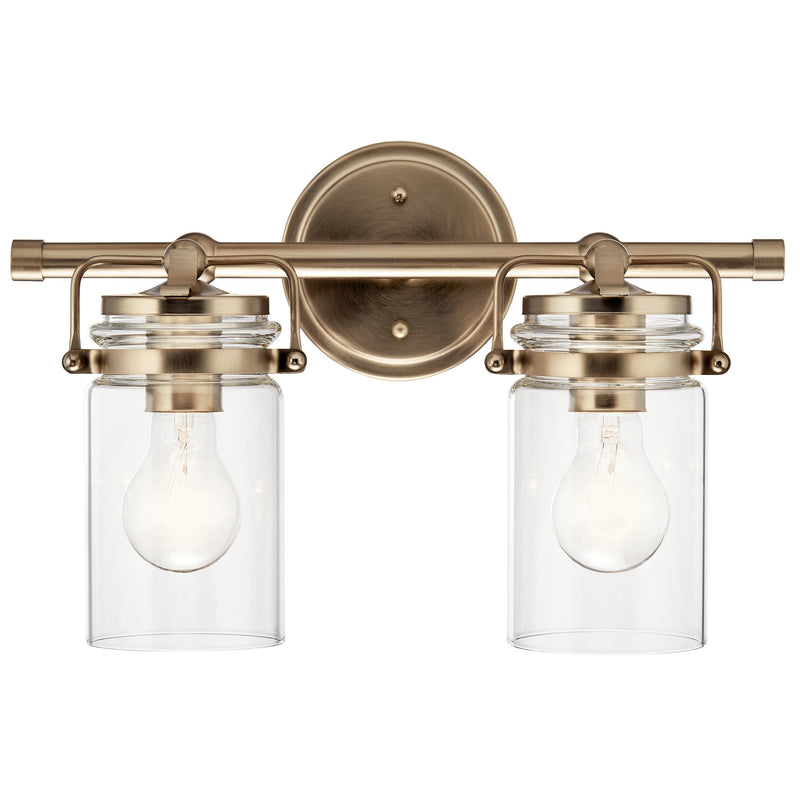 Kichler 45688CPZ Two Light Bath, Champagne Bronze (2)