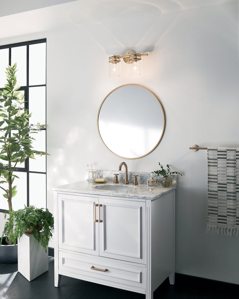Kichler 45688CPZ Two Light Bath, Champagne Bronze (6)