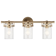 Kichler 45689CPZ Three Light Bath, Champagne Bronze (2)