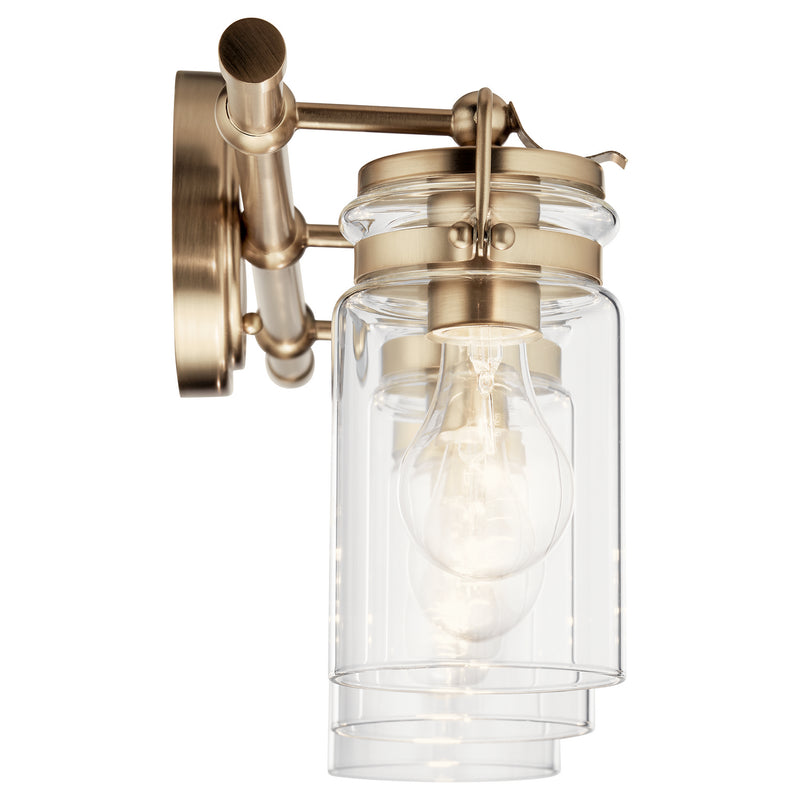 Kichler 45689CPZ Three Light Bath, Champagne Bronze (3)