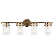 Kichler 45690CPZ Four Light Bath, Champagne Bronze (2)