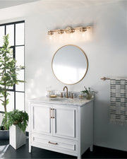 Kichler 45690CPZ Four Light Bath, Champagne Bronze (6)