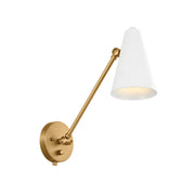 Kichler 52485NBRW One Light Wall Sconce, Natural Brass (4)