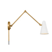 Kichler 52486NBRW One Light Wall Sconce, Natural Brass (3)
