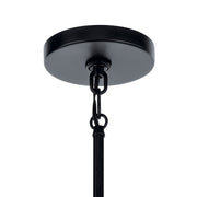 Kichler 52420BK Six Light Chandelier, Black (3)