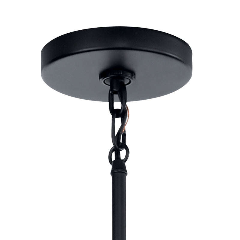 Kichler 52421BK Ten Light Chandelier, Black (3)