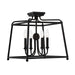 Crystorama 2243-BF Sylvan Four Light Semi Flush Mount Black Forged Alternate Image 4.jpg