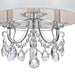 Crystorama 6623-CH-CL-MWP_CEILING Othello Three Light Semi Flush Mount Polished Chrome Alternate Image 2.jpg