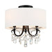 Crystorama 6623-MK-CL-MWP_CEILING Othello Three Light Semi Flush Mount Matte Black Alternate Image.jpg