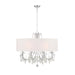 Crystorama 6628-CH-CL-MWP Othello Eight Light Chandelier Polished Chrome Alternate Image 2.jpg