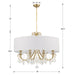 Crystorama 6628-VG-CL-MWP Othello Eight Light Chandelier Vibrant Gold Alternate Image 4.jpg