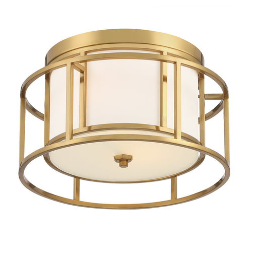 Crystorama 9590-LG Hulton Two Light Flush Mount Luxe Gold Alternate Image.jpg