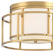 Crystorama 9590-LG Hulton Two Light Flush Mount Luxe Gold Alternate Image 2.jpg
