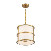 Crystorama 9593-LG Hulton Three Light Pendant Luxe Gold Alternate Image.jpg