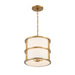 Crystorama 9593-LG Hulton Three Light Pendant Luxe Gold Alternate Image.jpg