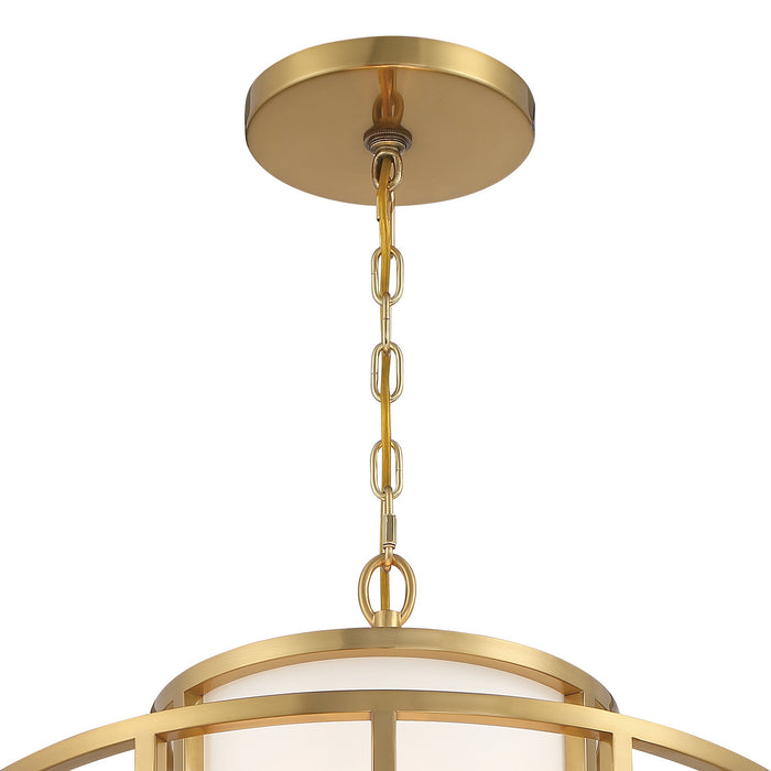 Crystorama 9597-LG Hulton Six Light Chandelier Luxe Gold Alternate Image 4.jpg