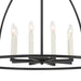 Crystorama ABB-3008-BK Abbott Eight Light Chandelier Black Alternate Image 4.jpg