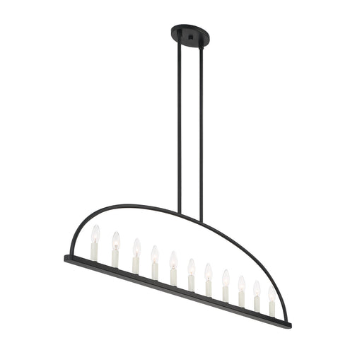 Crystorama ABB-3009-BK Abbott 11 Light Chandelier Black Alternate Image.jpg