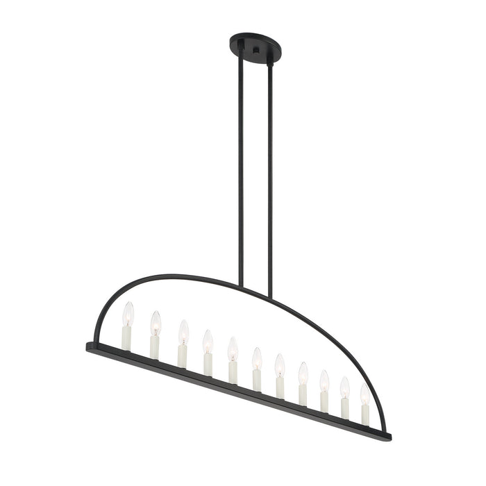 Crystorama ABB-3009-BK Abbott 11 Light Chandelier Black Alternate Image.jpg