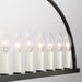 Crystorama ABB-3009-BK Abbott 11 Light Chandelier Black Alternate Image 2.jpg